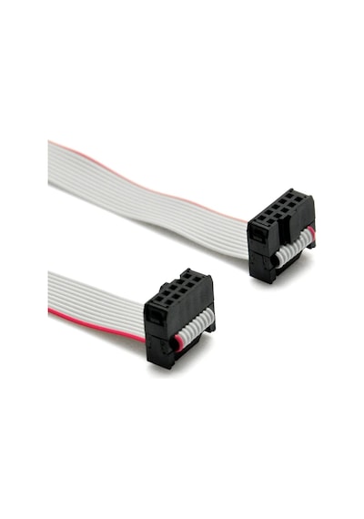 70Cm 10 Pin Idc Flat Kablo Ribbon Isp Avr Arm Swd Jtag Programlam