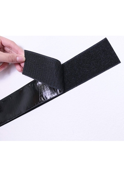 Yapışkanlı Cırt Cırtlı Bant, 1 Mt Amerikan Fermuarı, 5cm