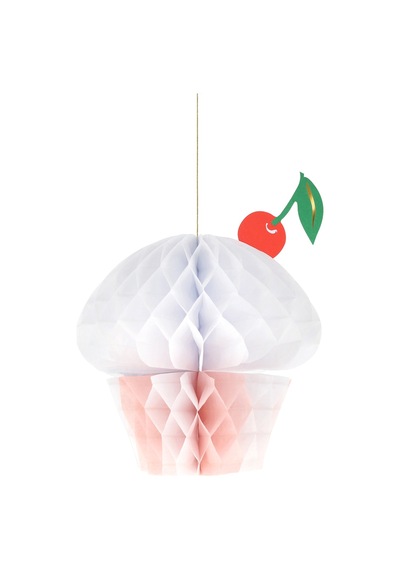 Meri Meri - Honeycomb Cupcake Decorations - Petek Cupcake Süsleri - 4 Adet