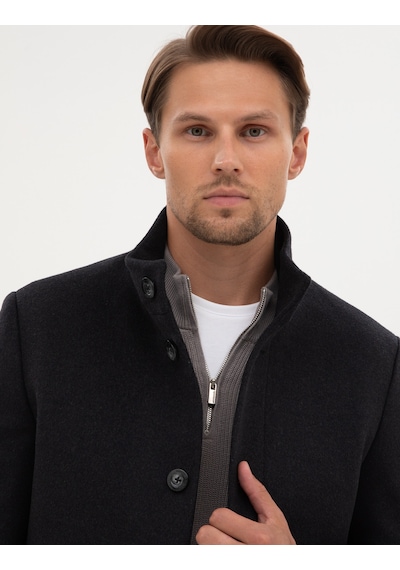 Pierre Cardin Erkek Antrasit Palto 50317440-vr006 Antrasit
