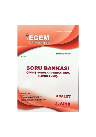 Aöf 1-2. Sınıf 2-4. Yarıyıl Adalet Bahar Soru Ve Çıkmış Sorular