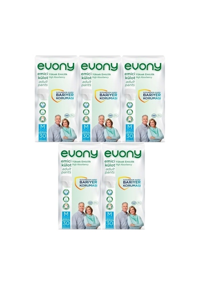 Hasta Bezi Yetişkin Emici Külot M-orta Boy 150 Adet 5pk 30 Tek Ebat
