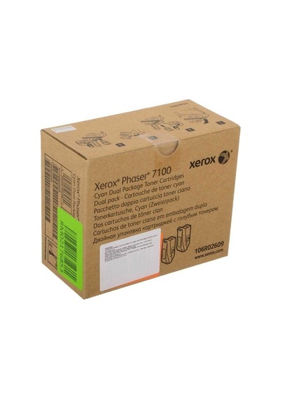 Tonersepeti Xerox Phaser 7100 106r02609 Mavi Toner 2'li Paket