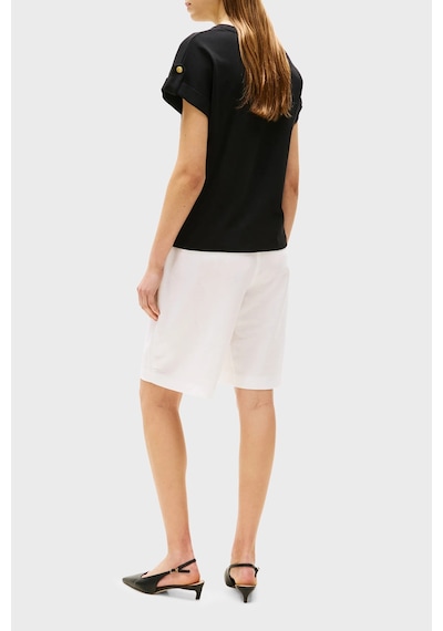 Tommy Hilfiger Bayan T Shirt Ww0ww45628 Bds Siyah SIYAH