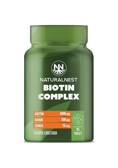 Naturalnest Biotin Complex 60 Tablet
