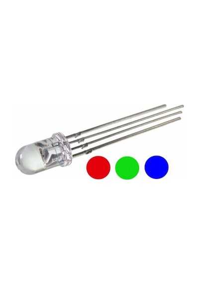 Powermaster 1592-5mm Rgb Led 4 Pin Ortak Katot
