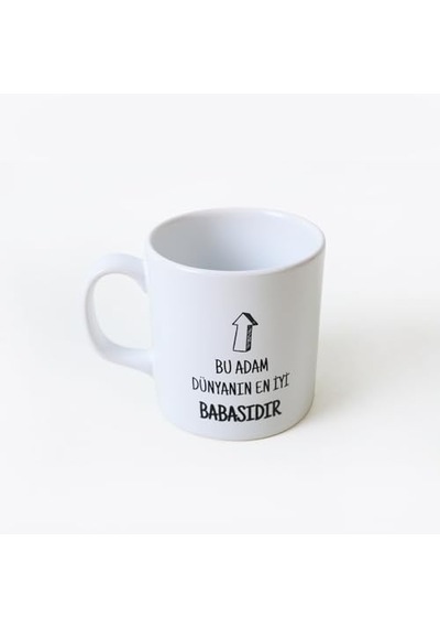 Bu Adam Silindir Kupa 10 Cm Acı Kahve
