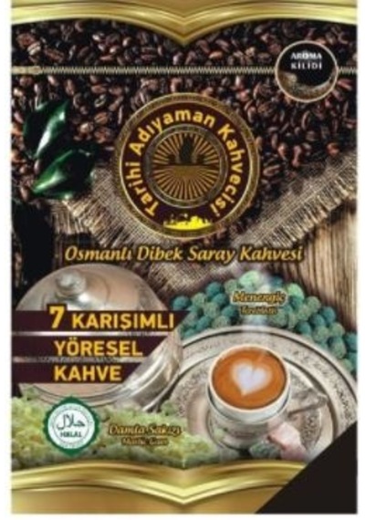 Tarihi Adıyaman Kahvecisi Damla Sakızlı Dibek Kahvesi 200 G