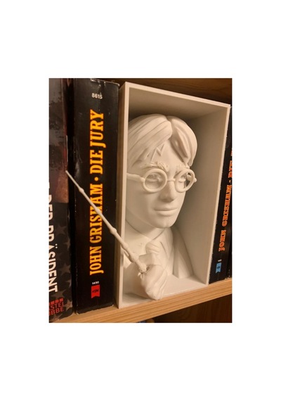 Harry Potter Tasarımlı Book Nook Kitap Arası Dekoru