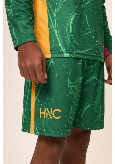 Hnc Sport Kinetic Erkek Çocuk Ve Yetişkin Uzun Kollu Kaleci Forması Yeşil