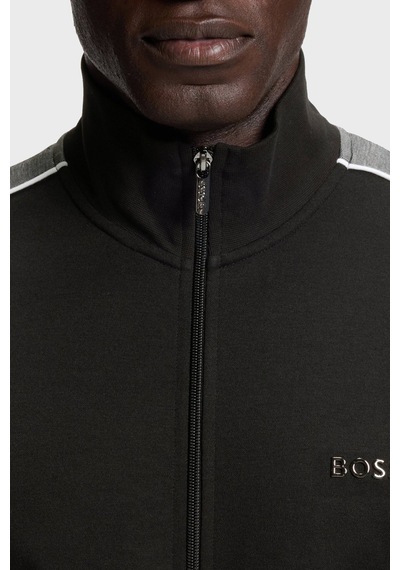Boss Erkek Sweat 50554793 001 Siyah Siyah