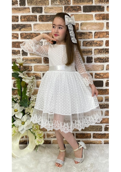 Dream Luxury Dantel Kız Çocuk Elbise