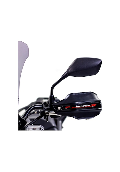 GP Kompozit Honda NC 750 X 2012-2022 Uyumlu Plastik Elcik Koruma Siyah