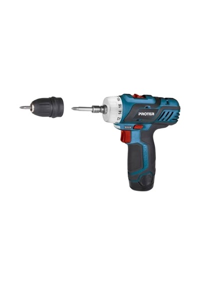 Proter Pst222 Plus Şarjlı Vidalama Tornavida Seti