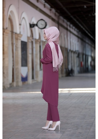 İbrahim Burak Etiler Collection Dilay İkili Takım Gül Kurusu 5320 Gülkurusu