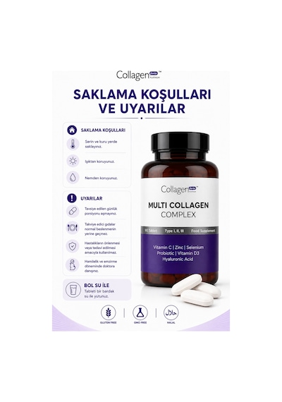 Collagen Forte Multi Collagen Complex 90 Tablet