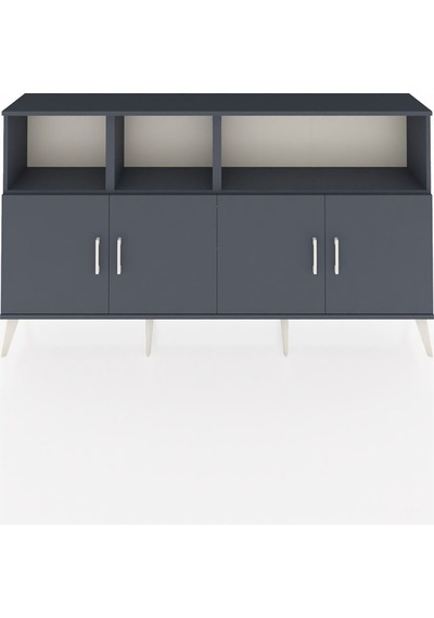 Arges Konsol 6 Raflı 4 Kapaklı 176x30x99 Antrasit-antrasit Antrasit - Antrasit Arges Konsol 6 Raflı 4 Kapaklı 176x30x99 Antrasit-antrasit Antrasit - Antrasit