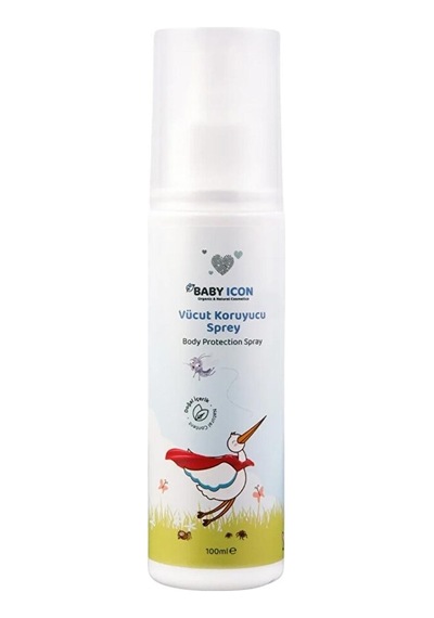 Baby İcon Vücut Koruyucu Sprey 100 Ml 4 Adet