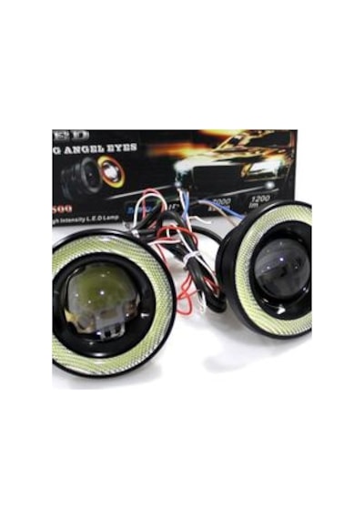 76 Mm Universal Mercekli Led Angel Sis Farı.