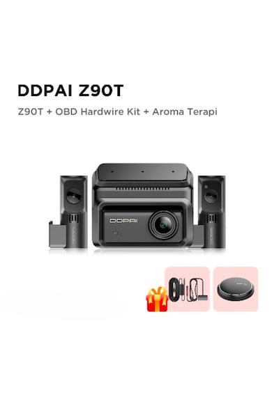 Ddpaı Z90t 4k+2k Araç İçi Kamera 4g Destekli Wifi 6 Gps Adas 2.0 Gece Görüşü 7/24 Park Modu