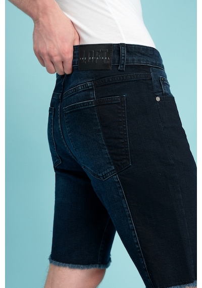 Slim Fit Erkek Şort Mavi