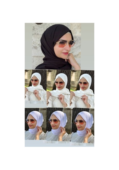 Aldaıyr 7 Krep Şal 180x70 Çok Renkli0702