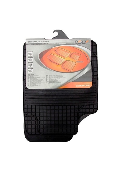 Erpar Comfort Saft Üstlü Kauçuk Paspas Siyah 640014