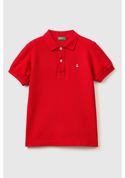 Name It United Colors Of Benetton Erkek Çocuk Polo Yaka T-shirt Kirmizi