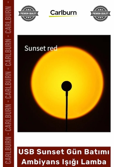 Gecelambası Fotoğraf Video Çekim Esnek Gövde Taşınabilir Usb Sunset Gün Batımı Ambiyans Işığı Lamba Çok Renkli
