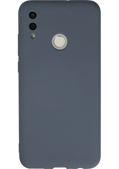 Gld-spt- Newface Huawei P Smart 2019 Kılıf Nano İçi Kadife Silikon - Gri