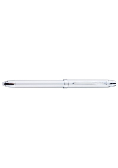 Steelpen 430-6 3 Fonksiyonlu Tükenmez Kalem Mat Gümüş Çok Renkli