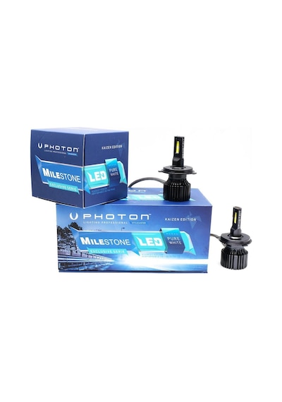 Photon Milestone H4 Led Xenon 10000 Lumens Seri +3 Plus
