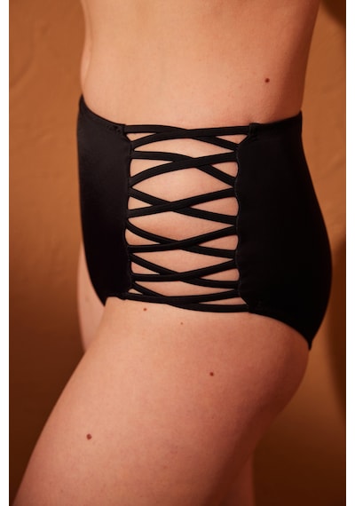 Penti Basic High Fashion Bikini Altı Siyah
