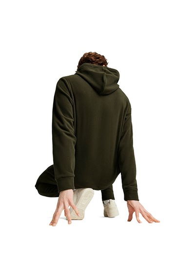 Puma Ess Elevated Hoodie Erkek Günlük Polar Sweatshirts 68189270 Haki 68189270 Haki