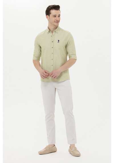U.S. Polo Assn. U S Polo Assn Slim Fit Açık Gri Erkek Pantolon 1600040 001