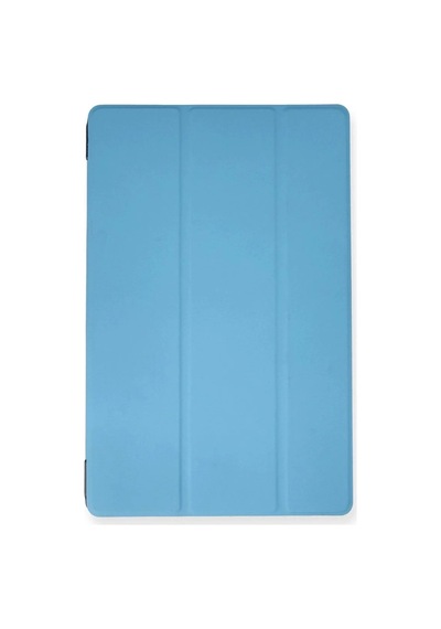 Ers- Samsung Galaxy T970 Tab S7 Plus 12.4 Kılıf Tablet Smart Kılıf - Mavi Diğer