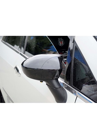 Fiat Punto Evo Batman Yarasa Ayna Kapağı Piano Black / 2009-2012