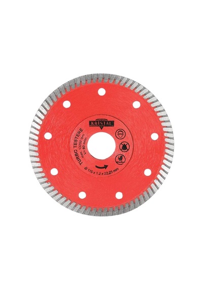 Kristal Turbo Elmas Testere 115 Mm