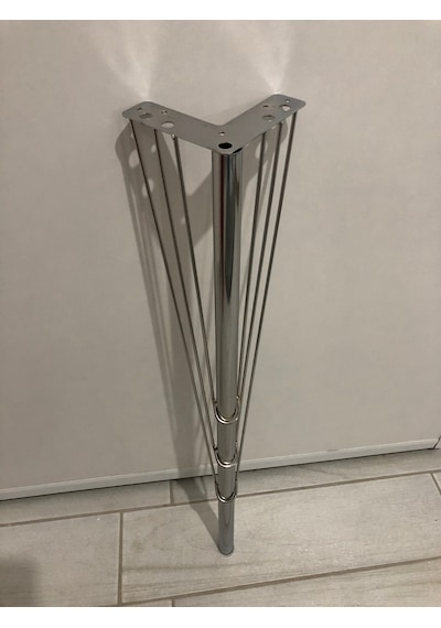 METAL,VENÜS 71*12*12 CM KROM, MASA, DRESUAR AYAĞI ( 4 ADET)