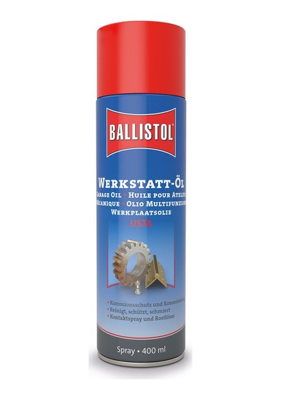 Ballistol Usta Garage Bakım Yağı En Küçük Çatlaklara Sızan Sprey Yağ 400 ML 1 Adet