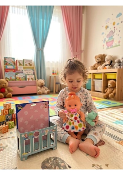 Etkileşimli Akıllı Masal Anlatan Ağlayan Emzikli Eğitici Pilli Oyuncak Et Bebek Ve Minik Arkadaşı 47297366