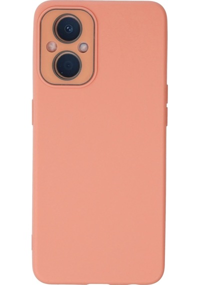 Cosmotex Newface Oppo Reno 7 Lite Kılıf Lansman Glass Kapak - Pembe