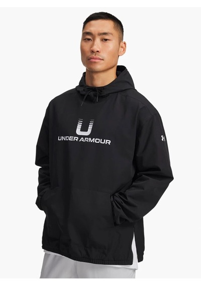 Under Armour Unstoppable Wvn Erkek Sweatshirt Siyah