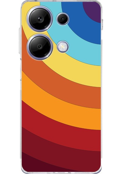 Xiaomi Redmi Note 13 Pro 4g Uyumlu Kamera Korumalı Renk Cümbüşü A Tasarımlı Kılıf