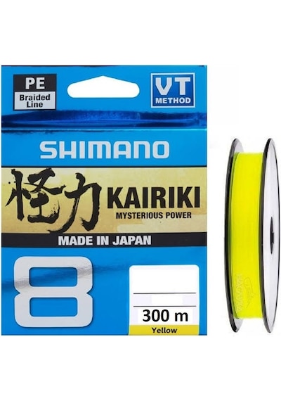 Yeni Shimano Kairiki 8 Kat Yellow 300 Mt Ip Misina