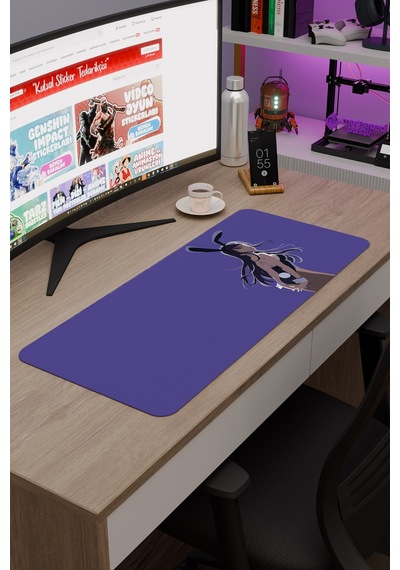 Bunny Girl Senpai Anime V2 - 70x30 Xl Gaming Kauçuk Kaymaz Taban Mouse Pad Fare Altlığı