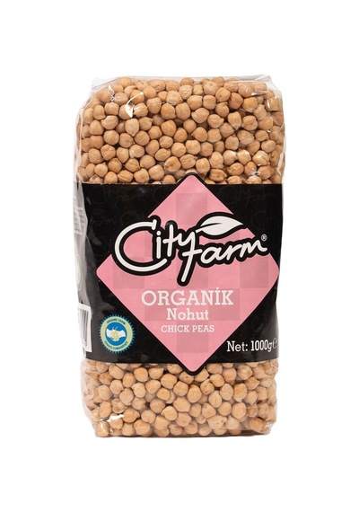 Cityfarm Organik Nohut 1 Kg - 7 Adet Tarı