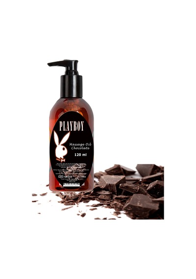 Playboy Massage Oil Chocolate Fragrances And Warming 120 Ml Çikolata Kokulu Ve Isıtıcılı Vücut Masaj Yağı