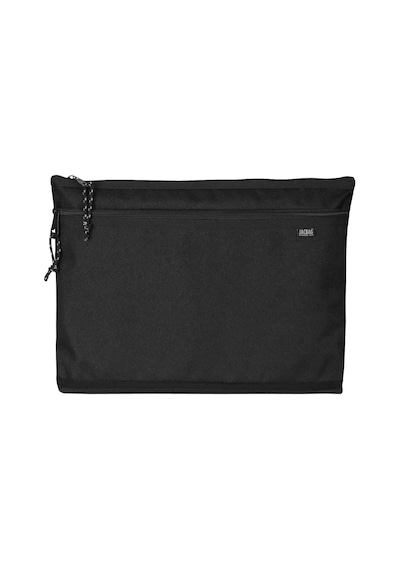 Jacbag Siyah Kadın/erkek A4 Zip Folder İki Bölmeli Dosya Ve Evrak Çantası