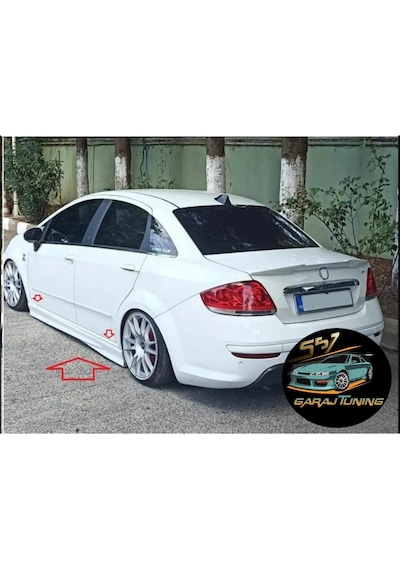Fiat Linea M Marşpiyel Sağ Sol Takım Fiberglass Boyasız